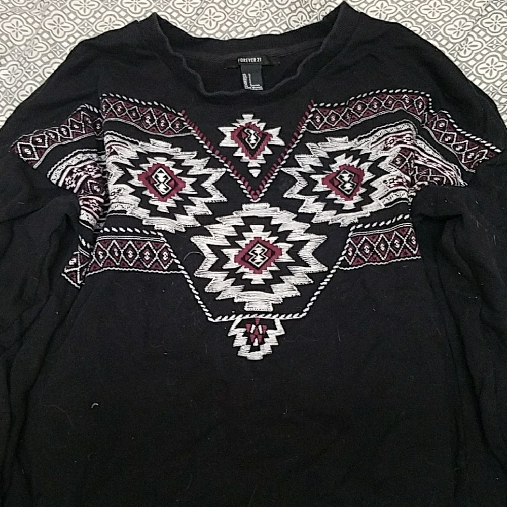 Black Crewneck from F21